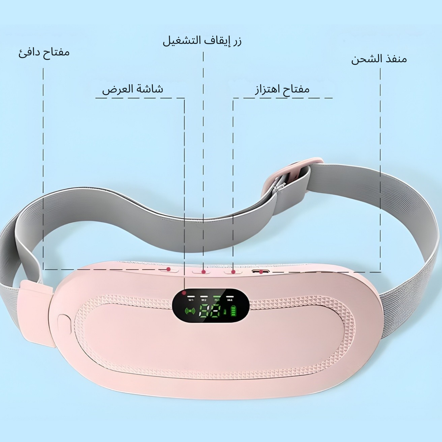 حزام تخفيف آلام الدورة